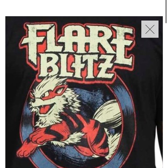 3X Pokémon Arcanine T-shirt - Picture 4 of 4